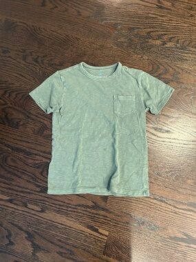 Crewcuts Green Pocket Short Sleeve Tee